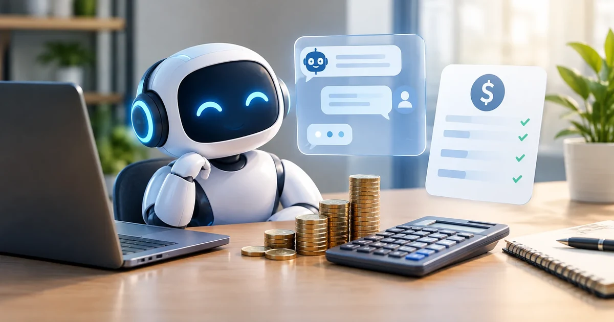 AI chatbot pricing breakdown showing free, small-business, enterprise, and custom chatbot costs