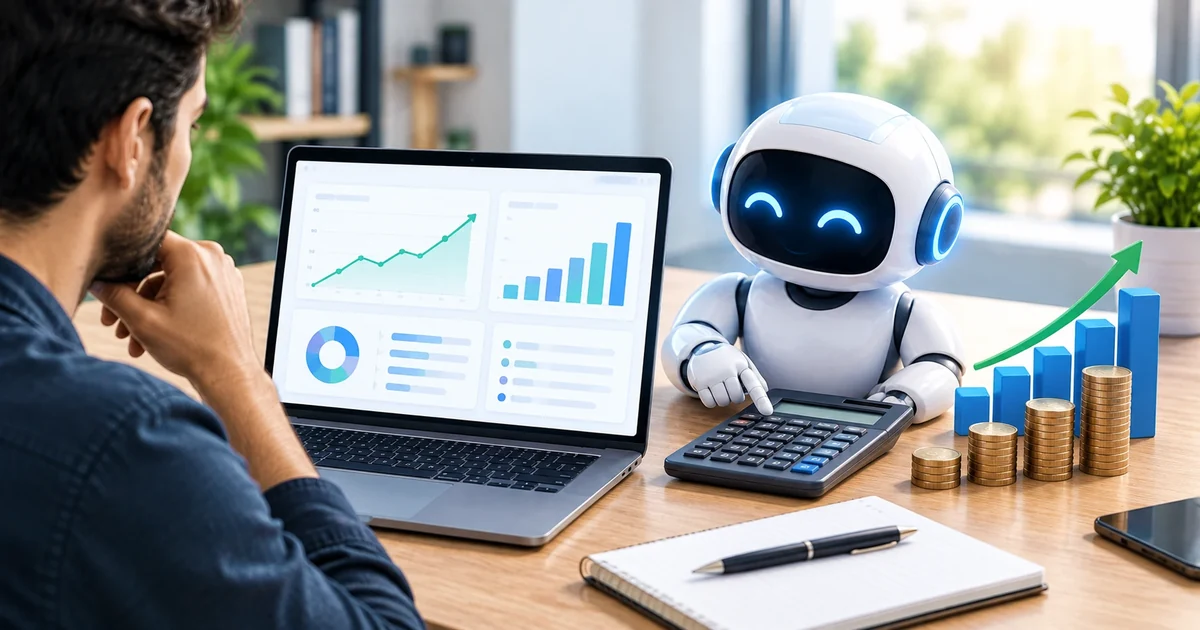 Chatbot ROI calculator comparing cost per conversation and cost per qualified lead