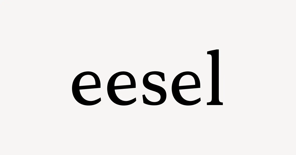 eesel AI simulation mode interface for testing helpdesk answers before deployment