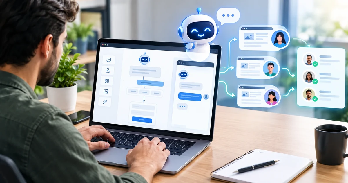 How to create a website lead capture chatbot without a developer
