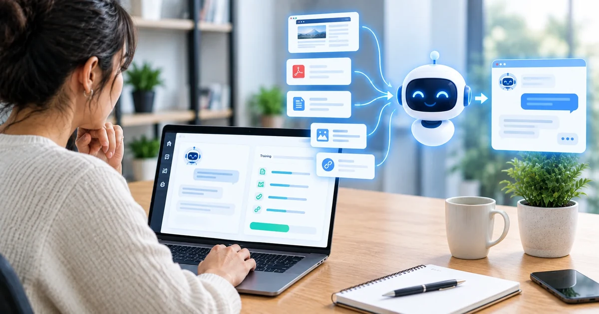 How to Train an AI Chatbot on Your Website Content (2026 Guide)